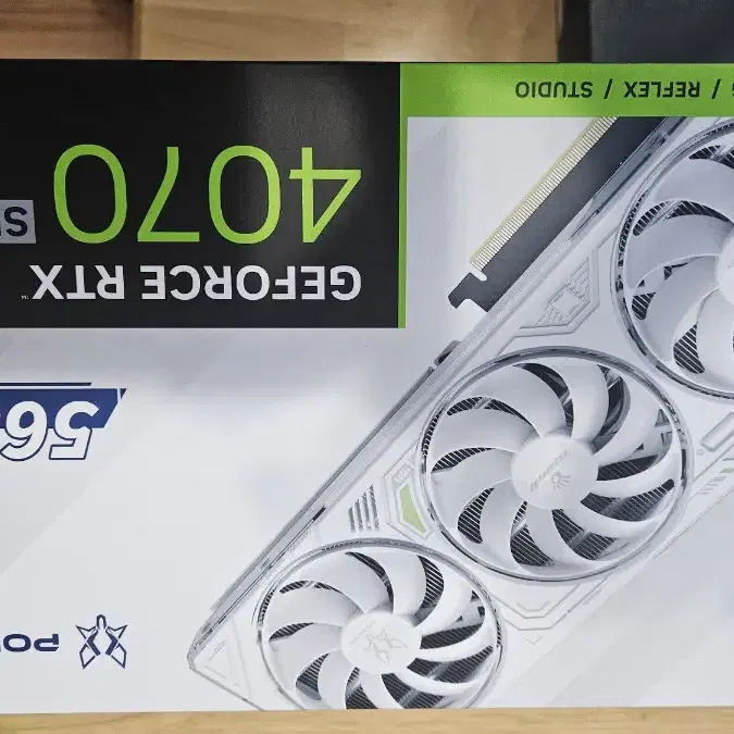 미개봉 만리 RTX4070super polar fox 화이트 3팬