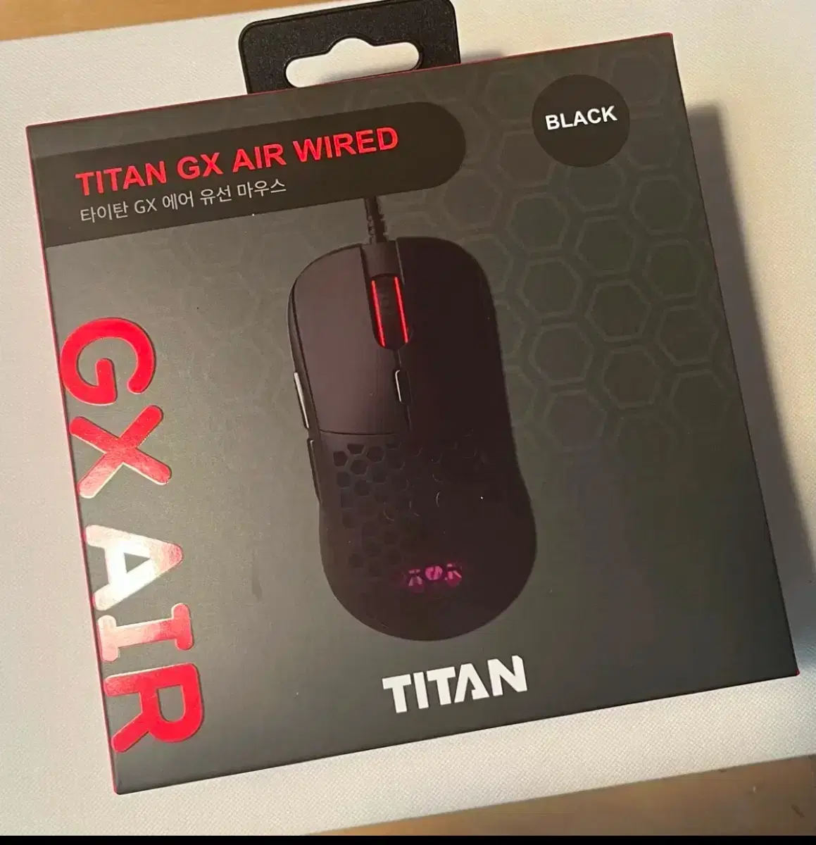 [Unsealed] ZENIX TITAN GX AIR Perforated Lightweight Mouse