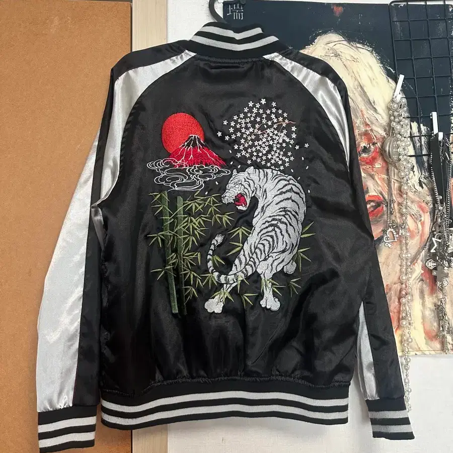 Japanese Vintage Sukajan Jumper M #폴로스카잔,#일본빈티지,#스카잔