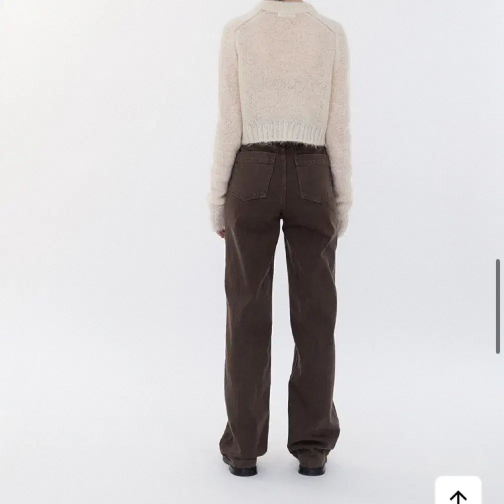 르 chocolate dyeing pants (brown)