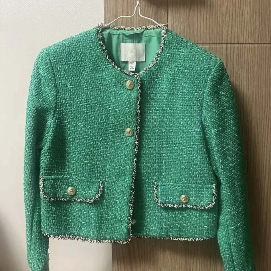 [새상품] H&M 트위드 자켓 XS 원가 79,000