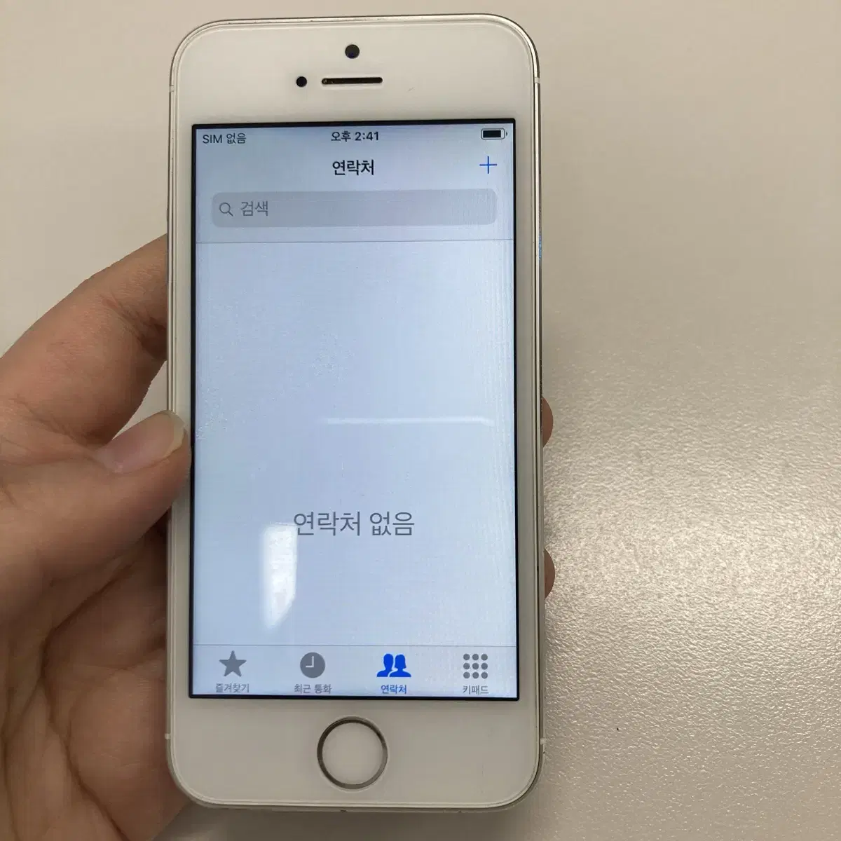 아이폰5s 실버 16GB