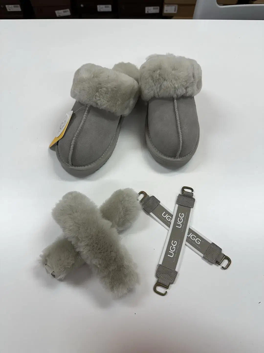 Australia UGG Fur Slippers 250mm Palm New