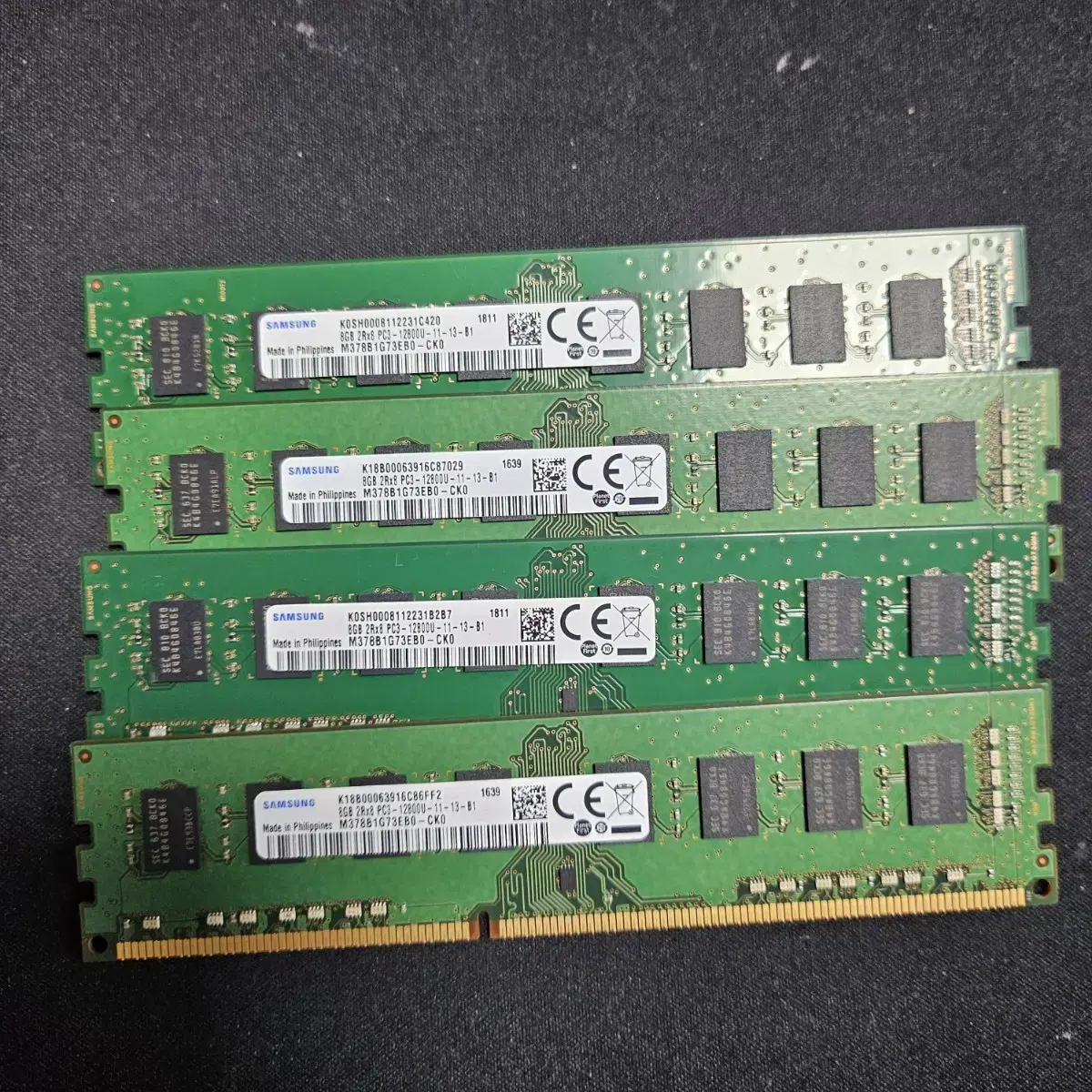 삼성 데스크탑 메모리 PC3 DDR3 8G