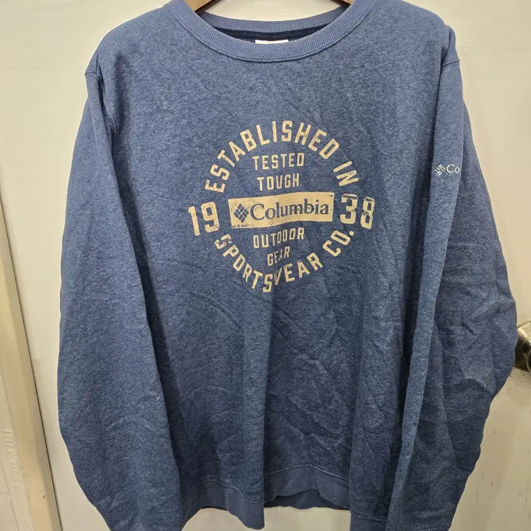 110,2XL )) Columbia 콜롬비아 기모 맨투맨 티셔츠!