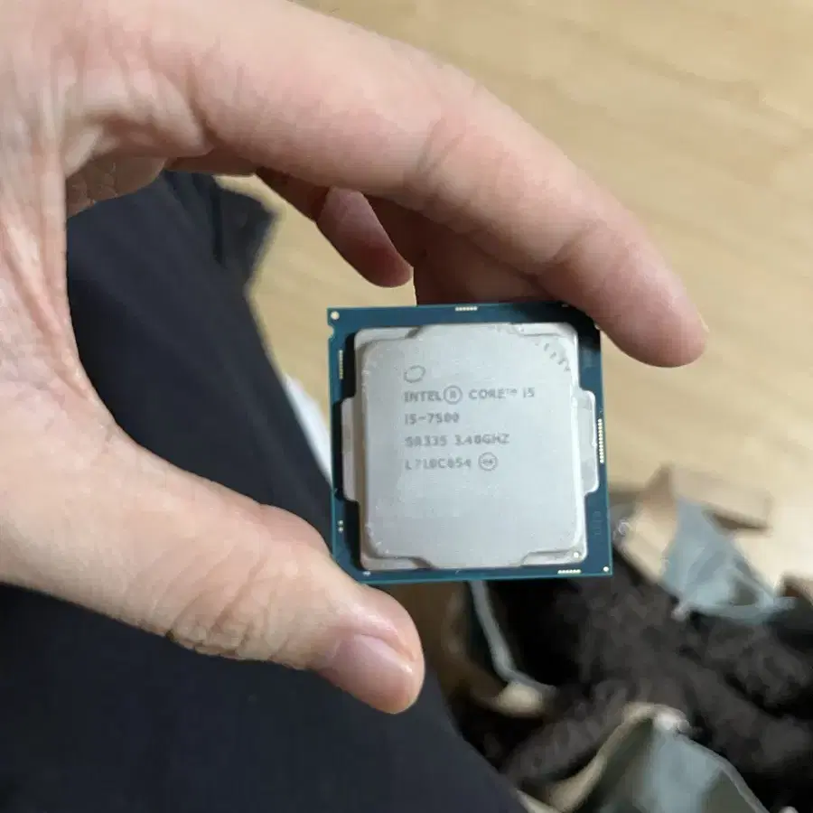 Cpu I5 7500 메인보드 셋 판매합니다.