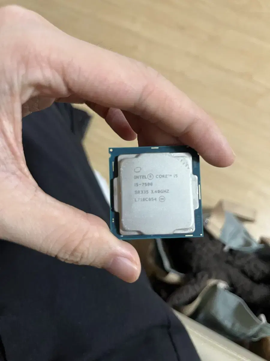 Cpu I5 7500 메인보드 셋 판매합니다.