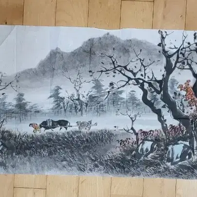 율산 주지환의귀로 그림