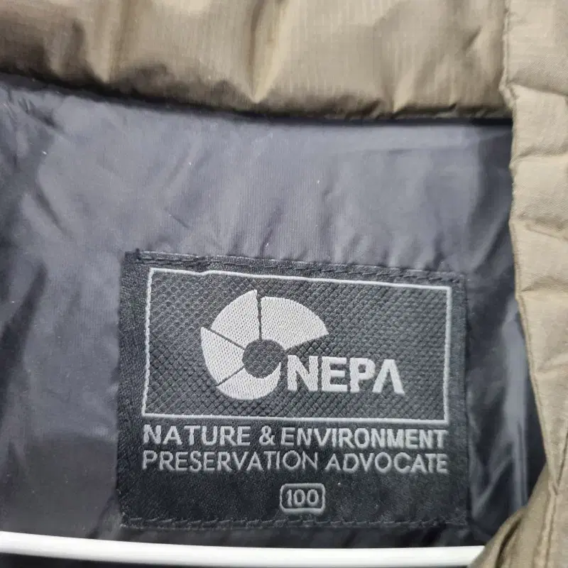 F3751 NEPA 여100 구스다운 크롭 패딩 점퍼/더크