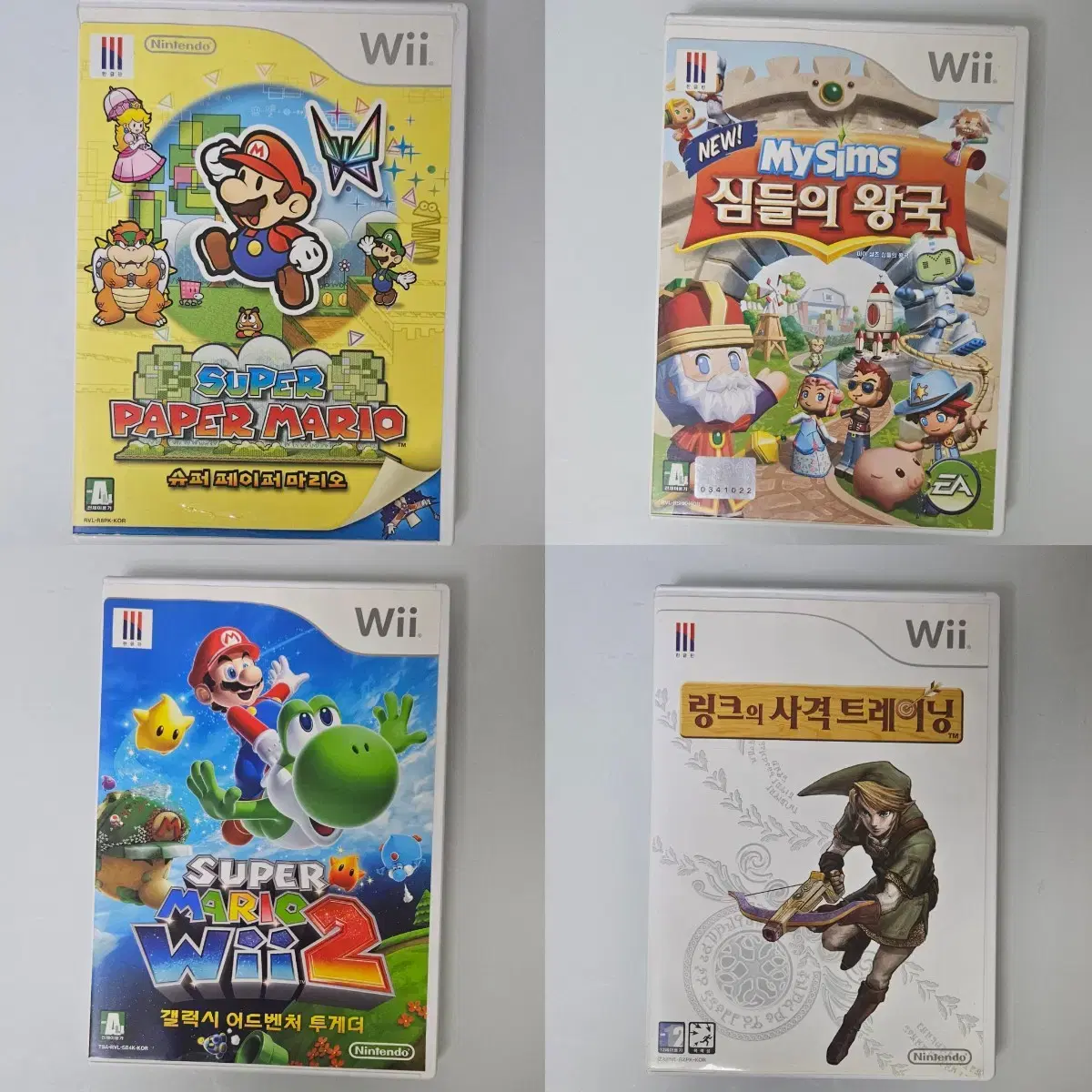 닌텐도 Wii 게임 CD 11종 + Wii 본체