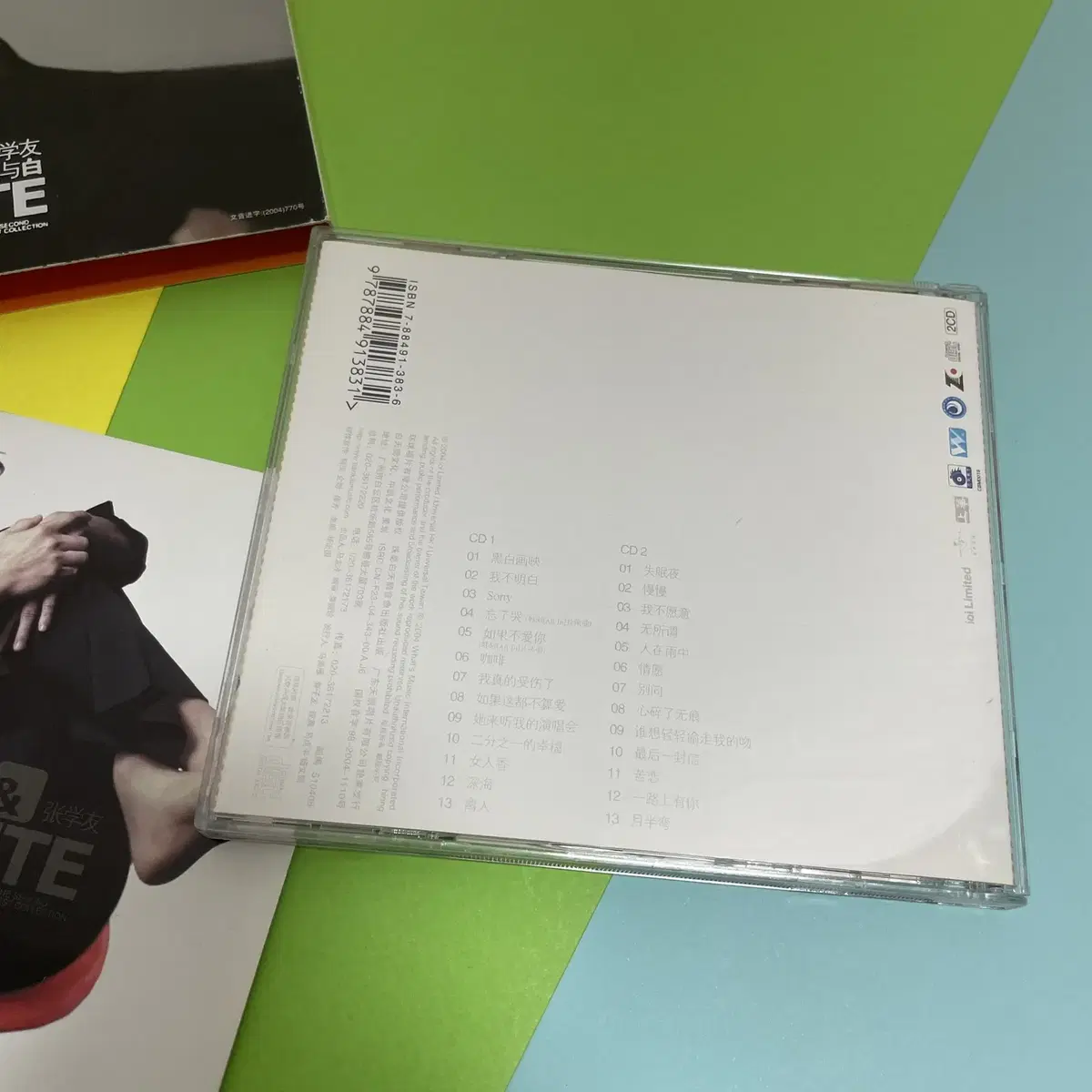 [중고음반/CD] C-POP 장학우 Jacky Cheung 베스트앨범