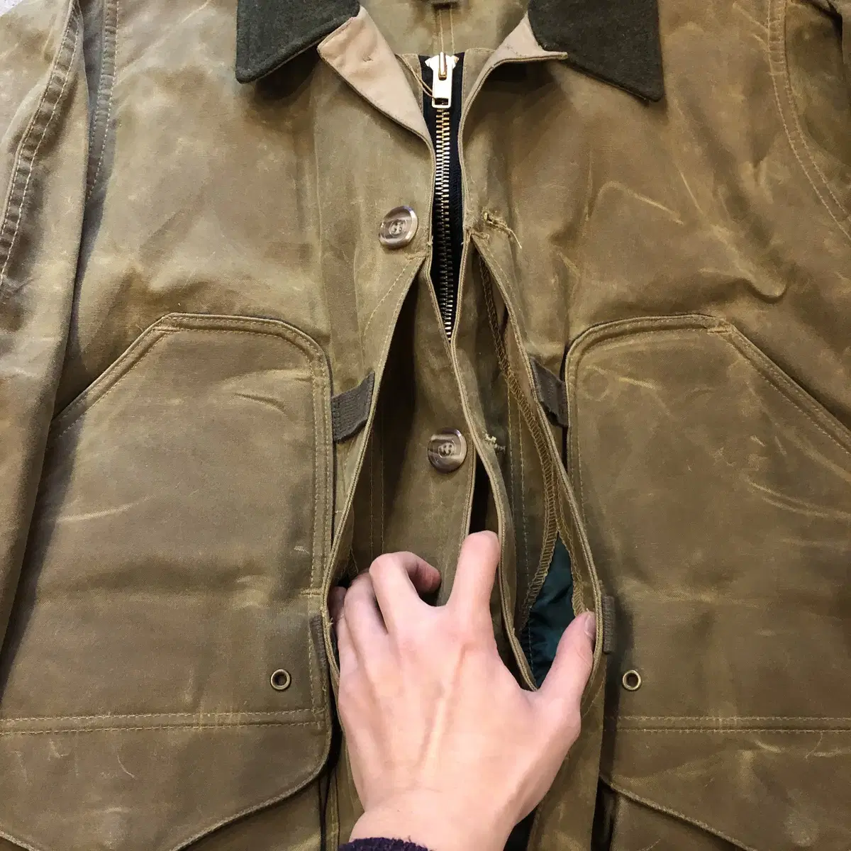 2006 Filson Tin Hunting Jacket USA made