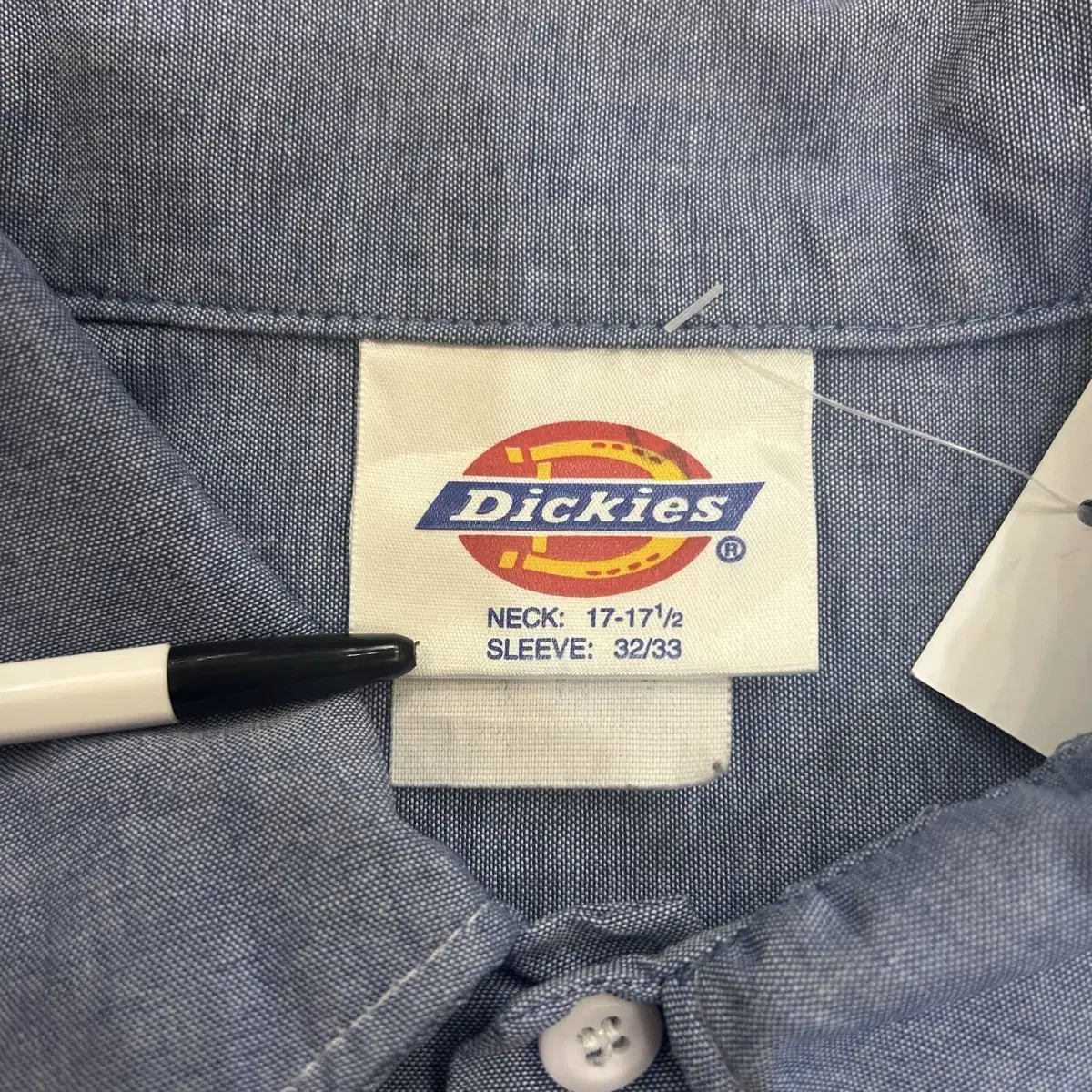 Dickies 디키즈 샴브레이 워크 셔츠