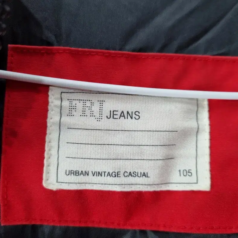 F3770 FRJ JEANS 남105 오리털 후드 다운 점퍼/더크