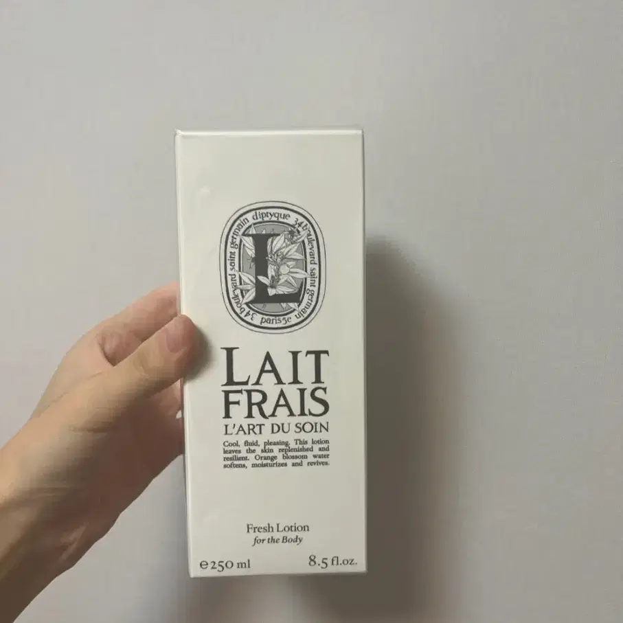 딥디크 lait frais 바디로션 250ml(시그니엘 바디로션 새상품)