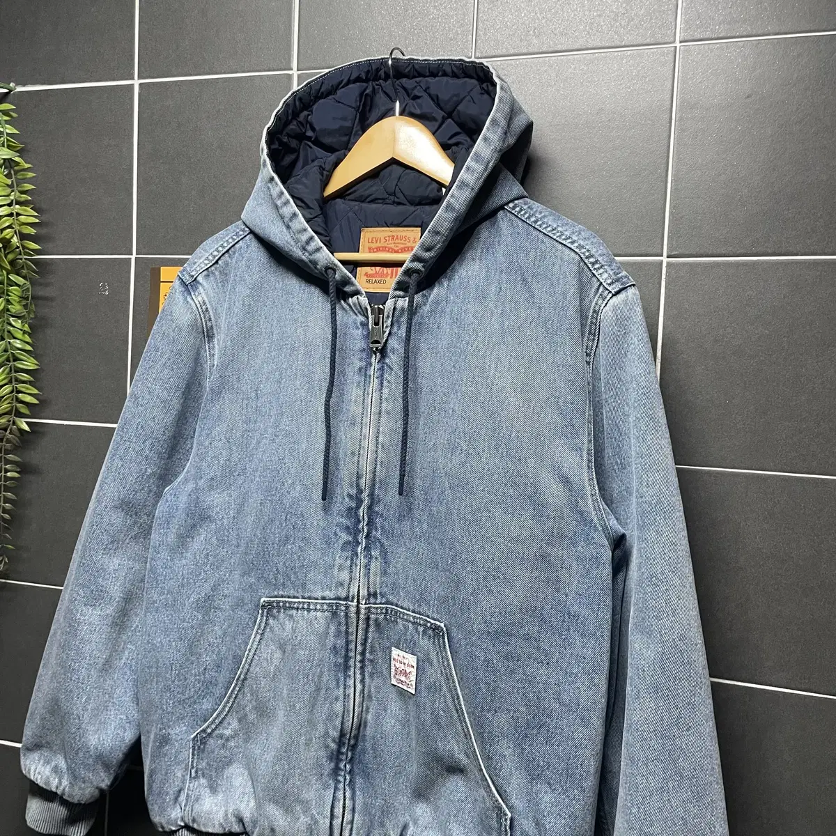 Levis 리바이스 데님 워크 후드자켓