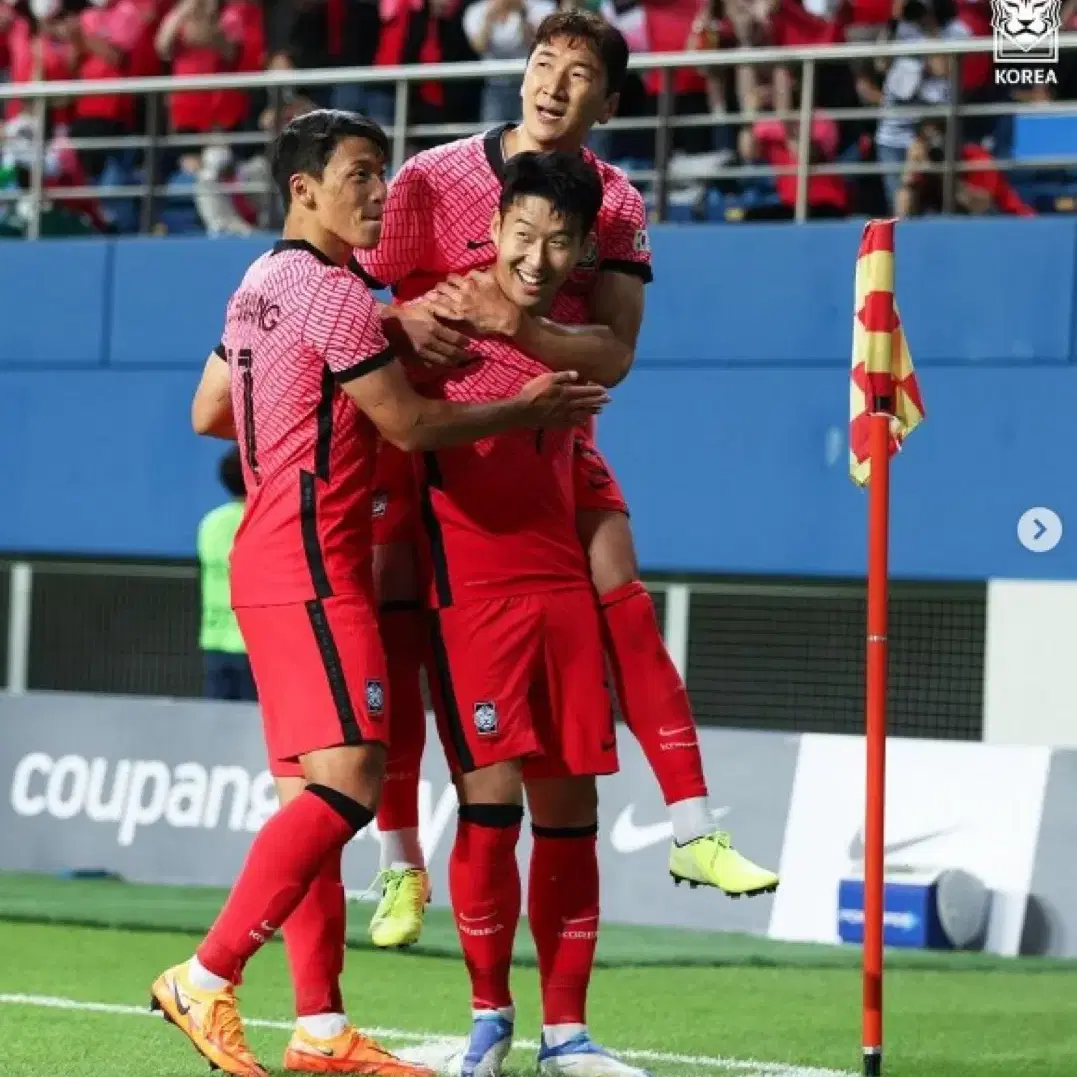 20-22 대한민국 국가대표 선수지급용 베이퍼니트 국대 유니폼 2XL