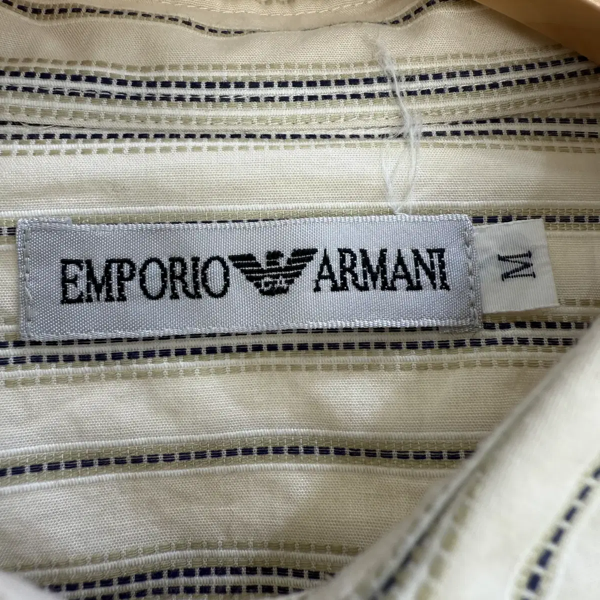 EMPORIO ARMANI 스트라이프 셔츠  (Made in Japan)