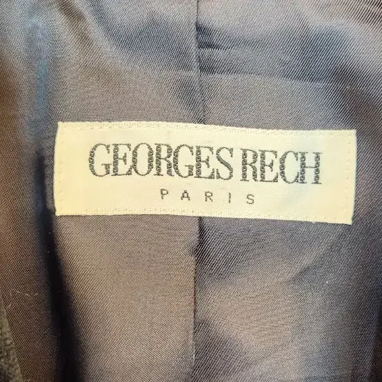 GEORGES RECH PARIS 고급 벨벳 자켓