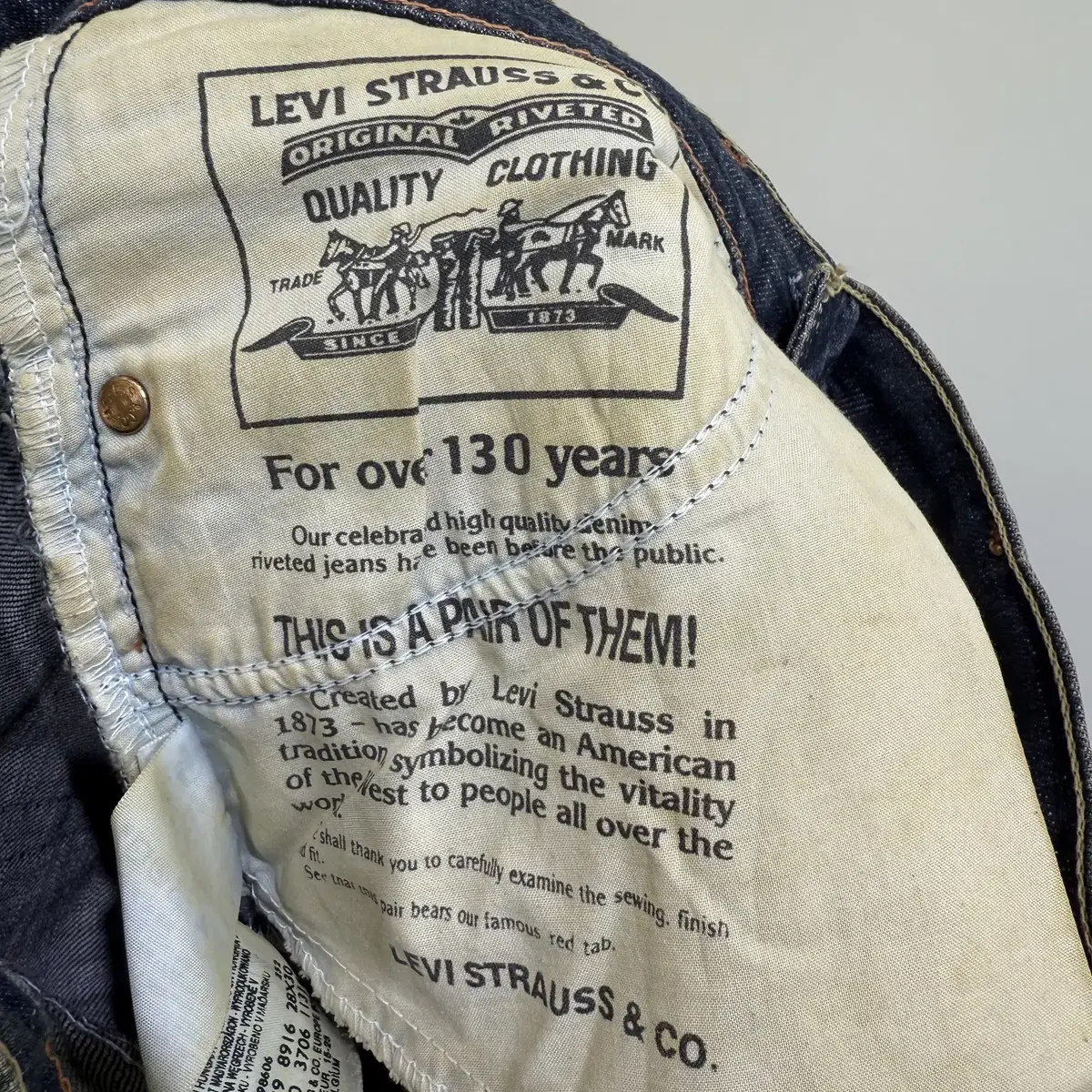 LEVIS 데님팬츠