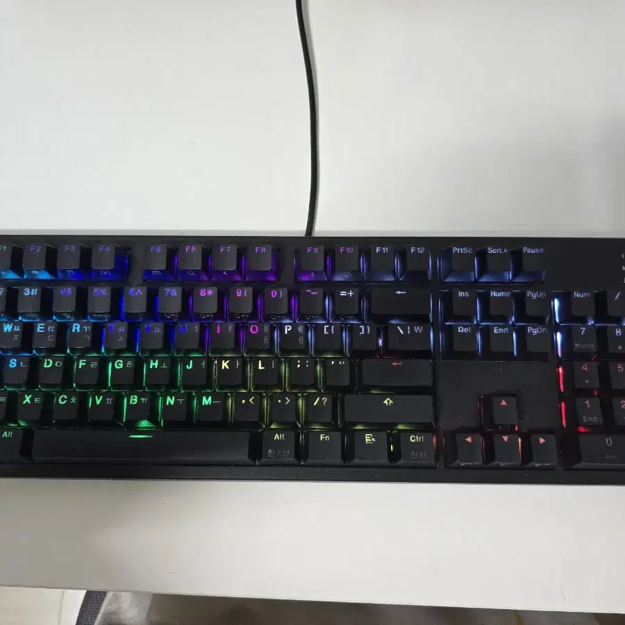 앱코 키보드 k995p v3 45g RGB 완전방수 프리미엄 무접점