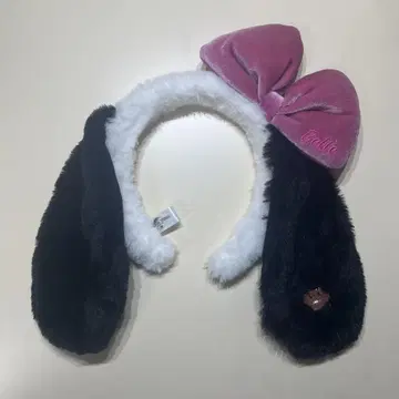 토끼 귀 카츄샤 벨 리본이 달린 리본