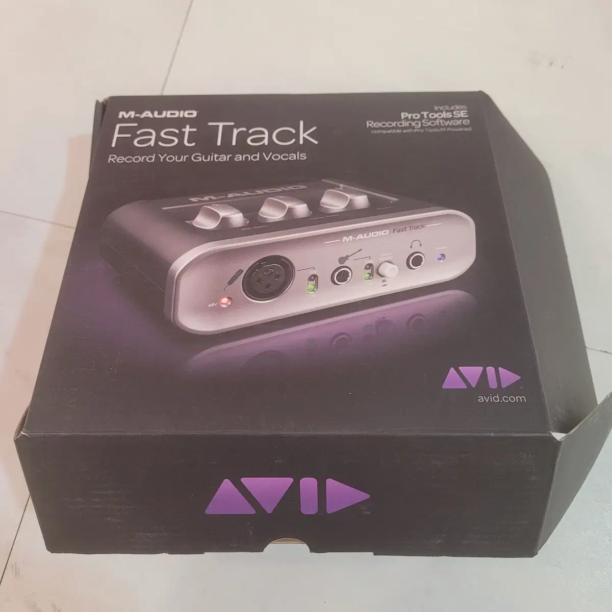 엠오디오 오디오카드 M-audio Fast Track