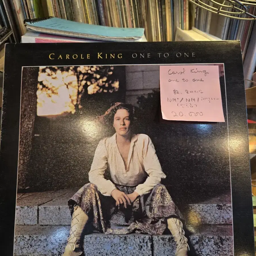 Carol King.one to one.82.오아시스.민트급lp