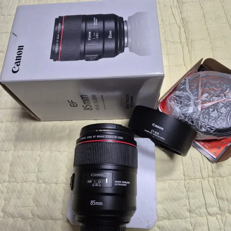 캐논 EF 85.4mm 손만두