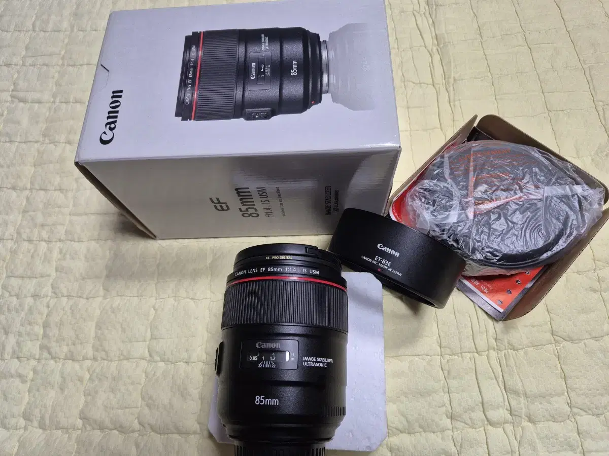 캐논 EF 85.4mm 손만두