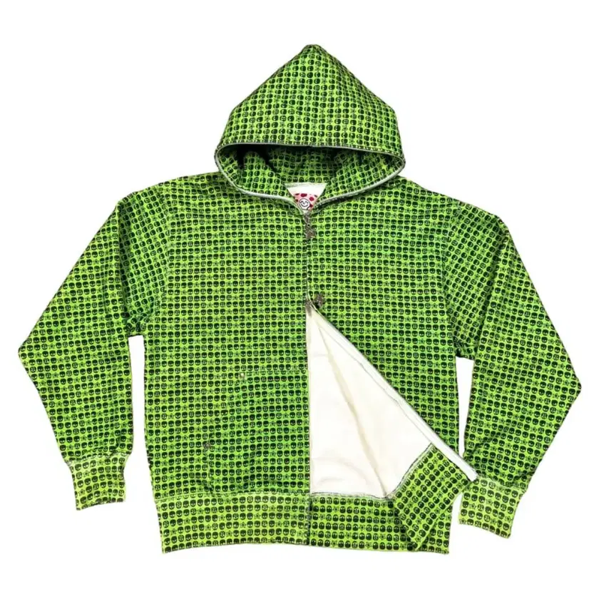トップス starteam SKULL FULL ZIP GREEN STAR TEAM SKULL FULL ZIP UP-green #스타팀,#Starteam,#Punkandyo