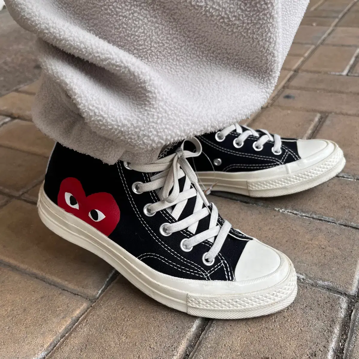 Comme Des Garcons 꼼데가르송 X 컨버스 척 70 하이