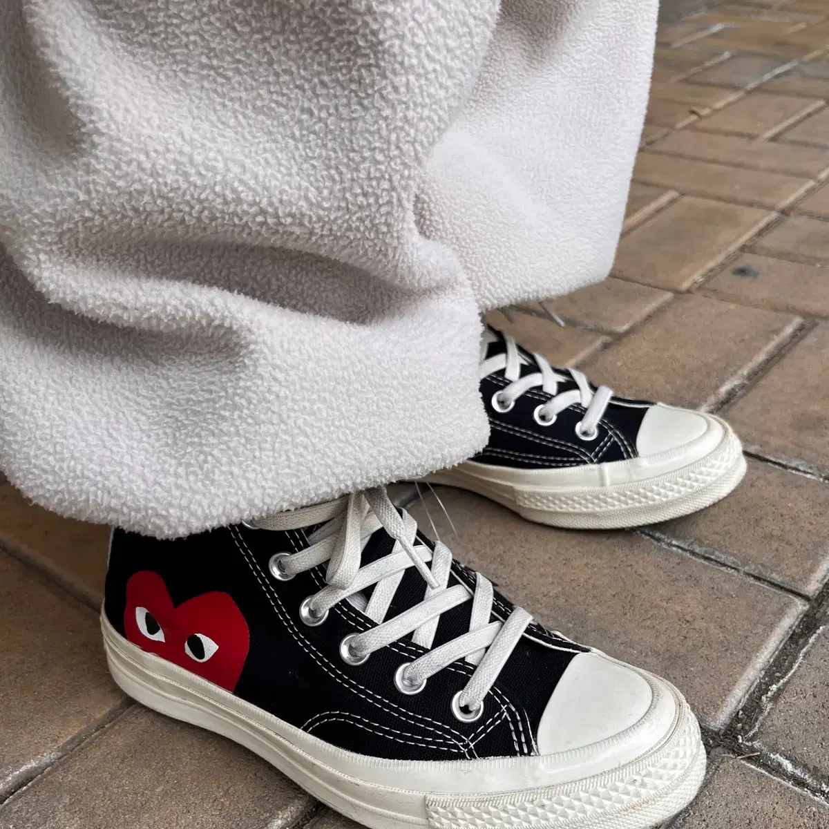 Comme Des Garcons 꼼데가르송 X 컨버스 척 70 하이