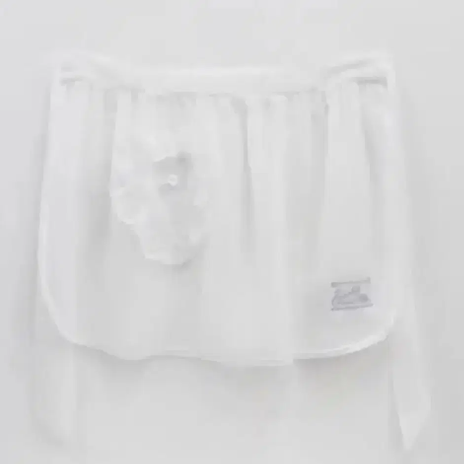 프레클 레이어드 스커트 (freckle skirt white)