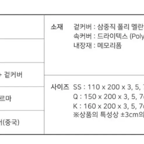 까르마 클린 메모리폼 토퍼ss