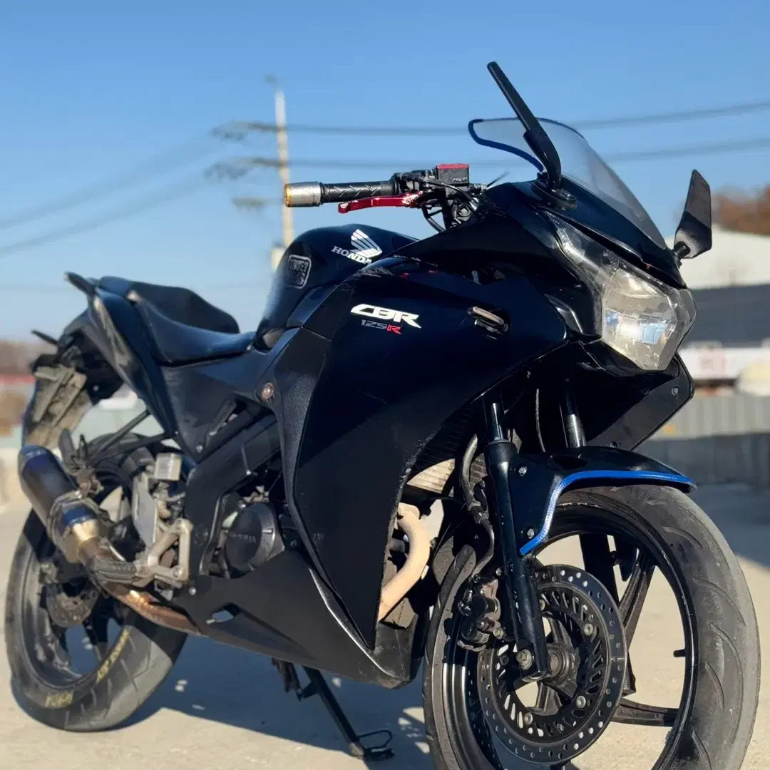 혼다 cbr125r 14년식 5만km 관리 잘된차량 저렴하게 판매합니다.