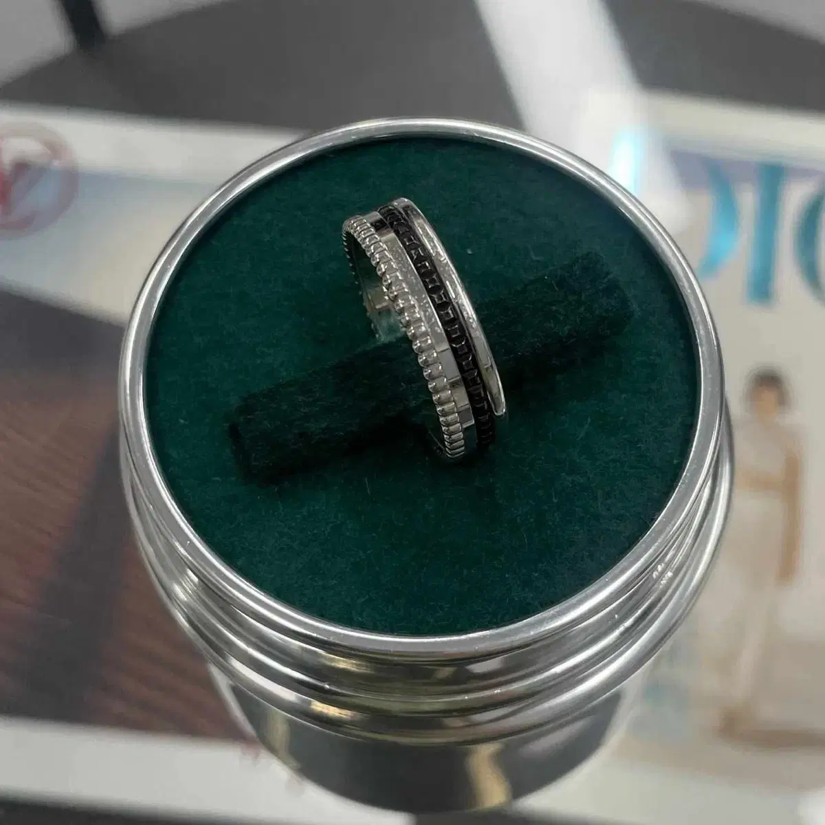 [73] Boucheron Quatre Black Edition Ring