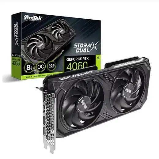 이엠텍 지포스 RTX 4060 STORM X Dual OC D6 8GB