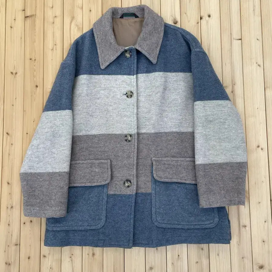 ( Made in Italy) multi Color wool coat