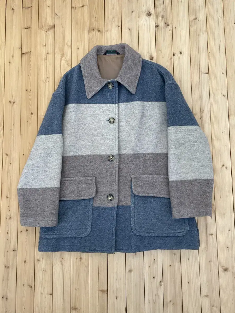 ( Made in Italy) multi Color wool coat