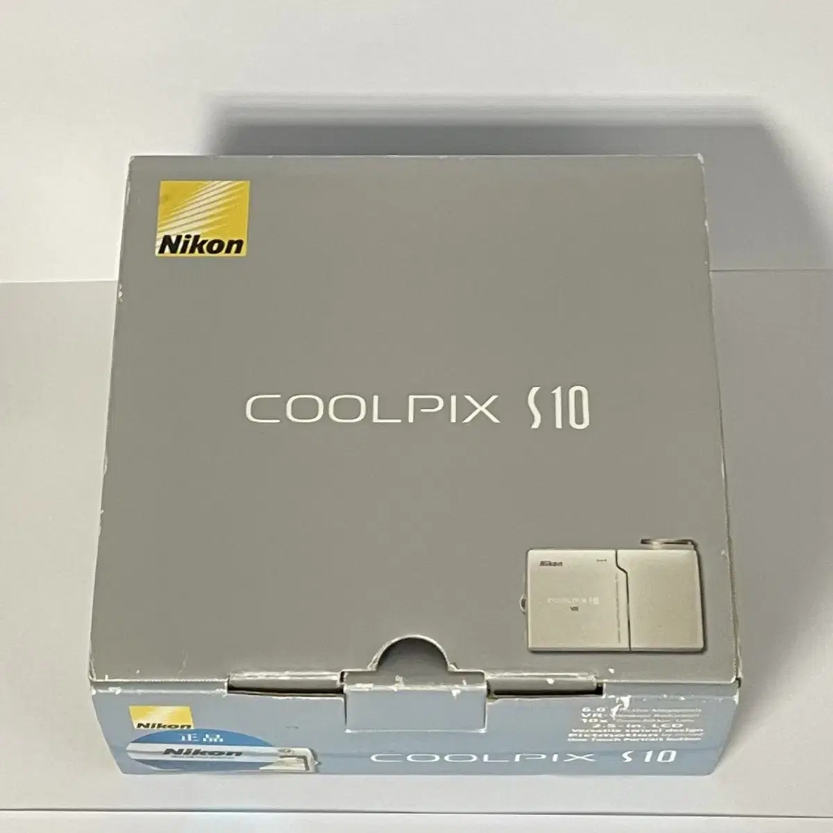 (풀박스) 니콘 쿨픽스 coolpix S10 디카 캠코더 디지털카메라