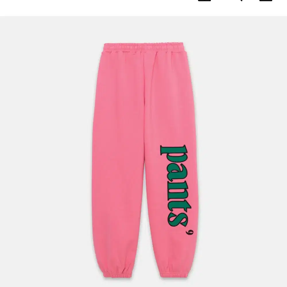 (미착용 새상품)카테고리 9 SWEAT PANTS-HONEY PINK S