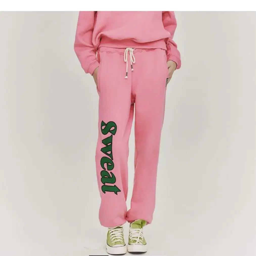 (미착용 새상품)카테고리 9 SWEAT PANTS-HONEY PINK S