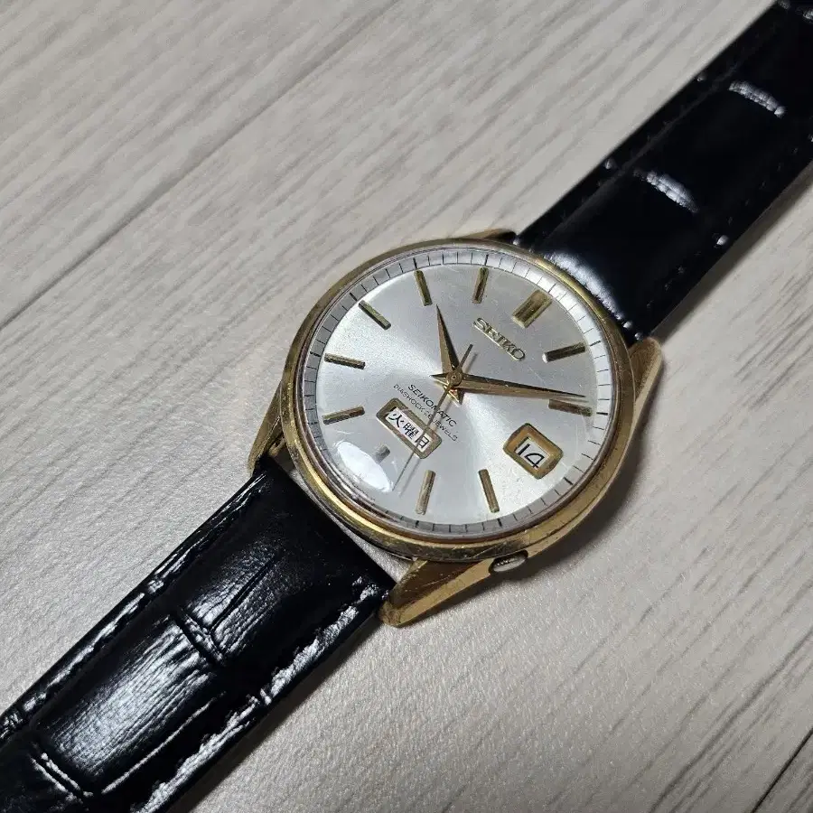 [중급] SEIKO 세이코매틱 6206-8040 (1966년) 금장 자동