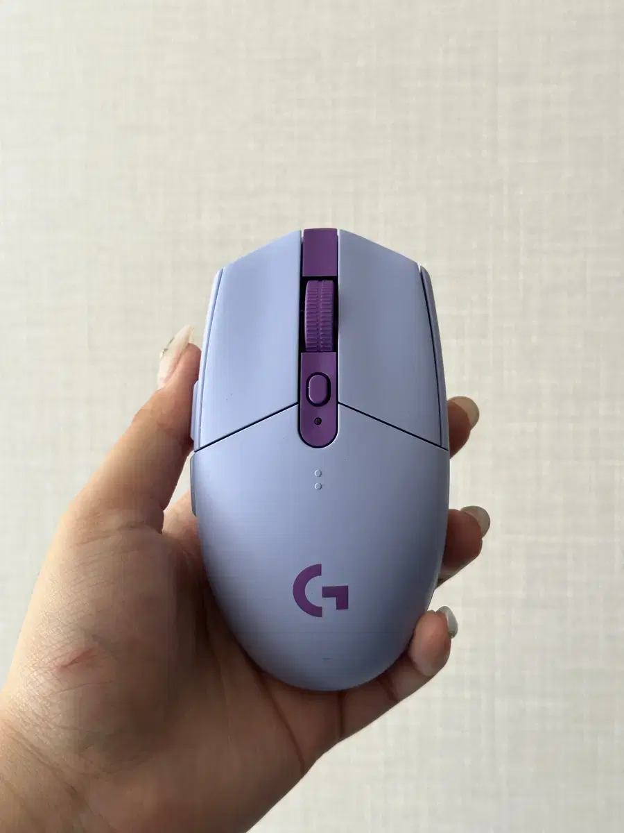 로지텍 G304 라이트스피드 마우스 보라색 라일락색 무선마우스