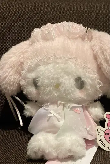 마이멜로디 봉제 인형 무지개(애니버서리샵 한정판)