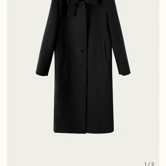 리본빗 ribbonbit Magots Coat-Black 새상품 박스채