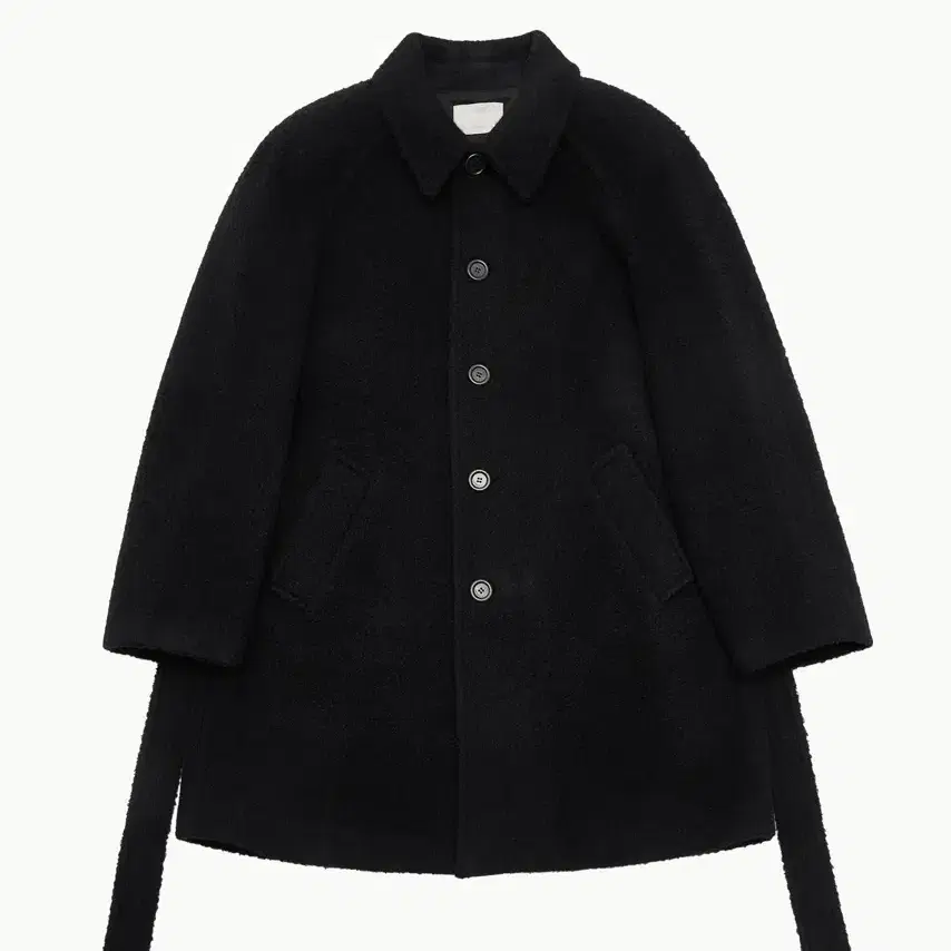 아모멘토 ALPACA RAGLAN COAT BLACK M