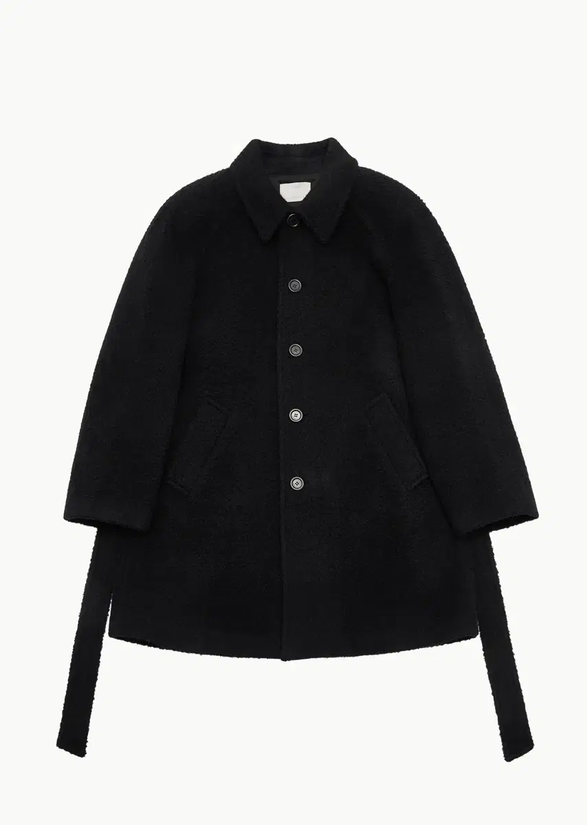 아모멘토 ALPACA RAGLAN COAT BLACK M