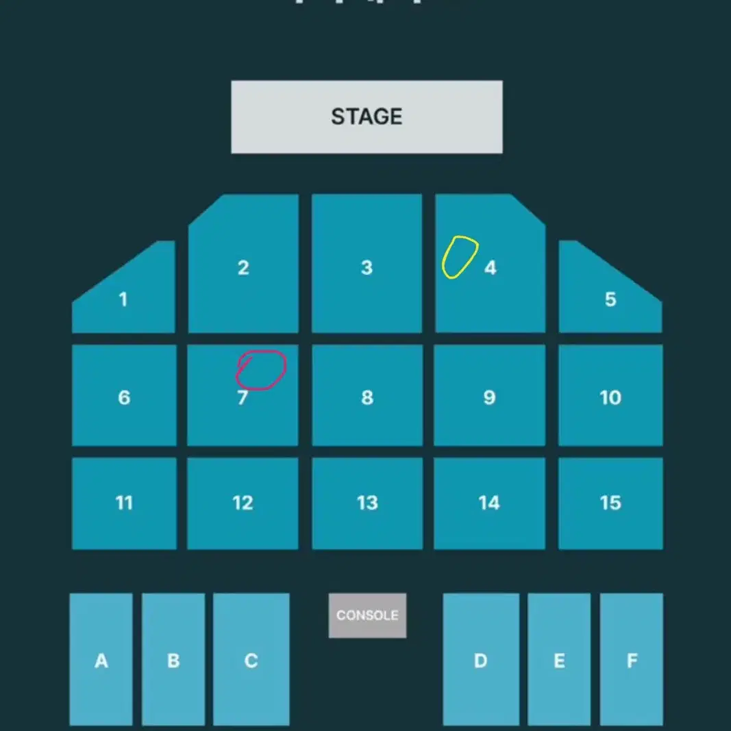 데이식스 부산 막콘 4구역 1n열 양도